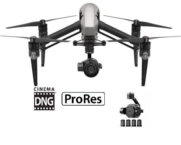 Квадрокоптер DJI Inspire 2 Cinema Premium Combo