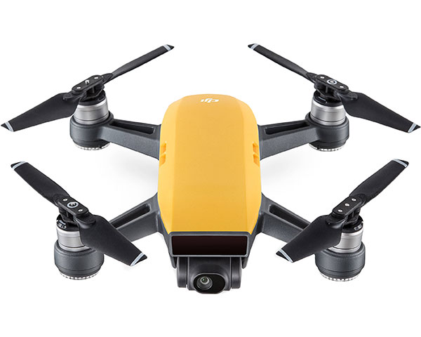 Квадрокоптер DJI Spark Combo (Sunrise Yellow) и видеоочки Goggles